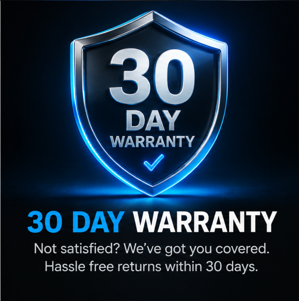 30-Day Warranty
